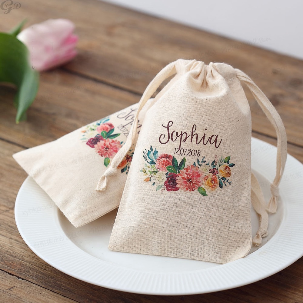 Baby Food Packaging - 100 шт., индивидуальное имя, логотип, свадьба,