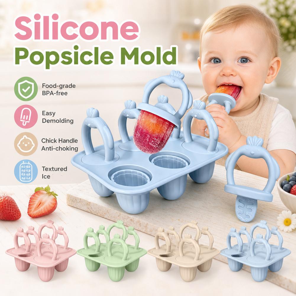 Baby Food Homemade - Набор из 6 силиконовых форм для