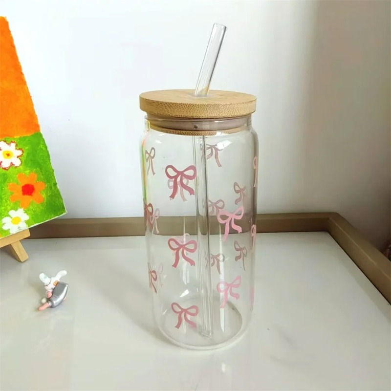 1 шт. Милая стеклянная кружка  – обзор и цена Training Cup Straw