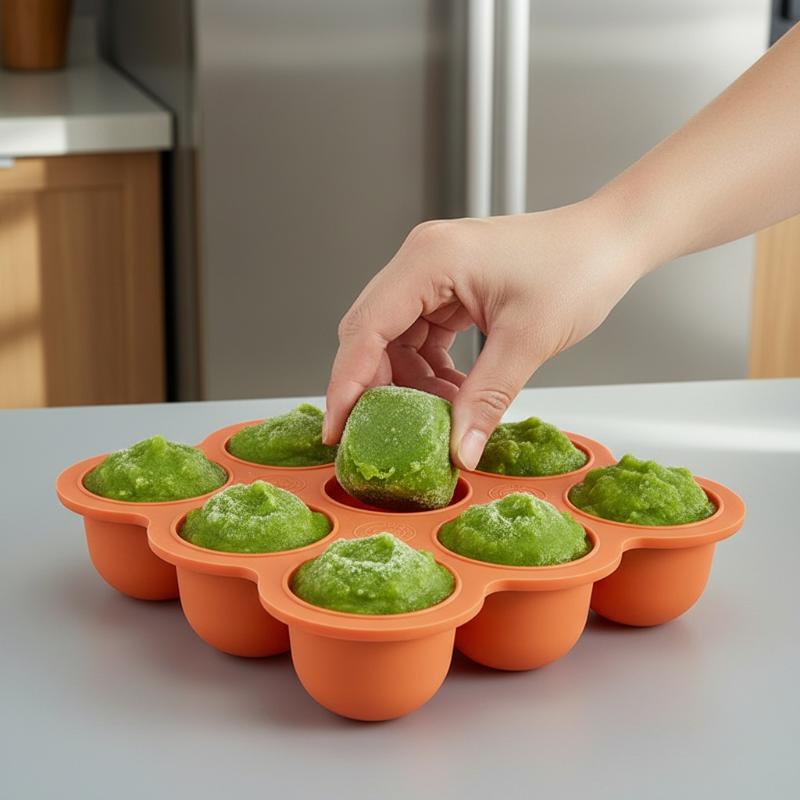 Силиконовый контейнер для детс – обзор и цена Baby Food Zone