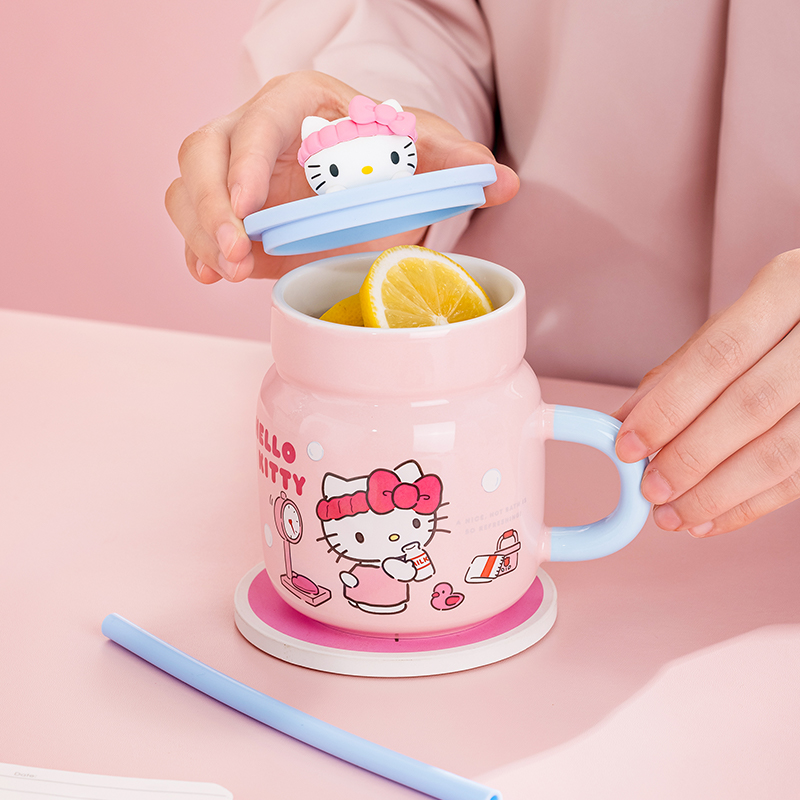 Sanrio 450 мл Керамическая кру – обзор и цена Training Cup Straw