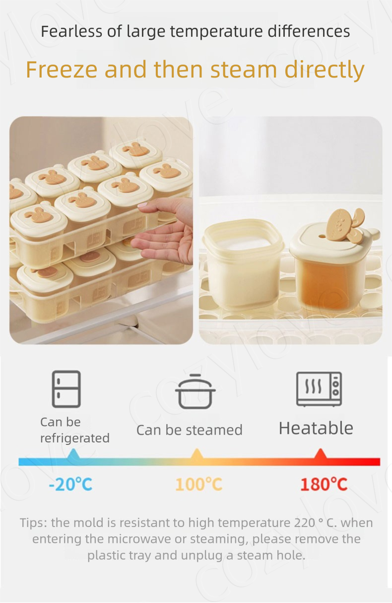Портативные контейнеры для зам – обзор и цена Baby Food Hero